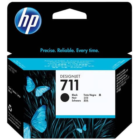 Cartuccia inkjet 711 HP nero  CZ133A